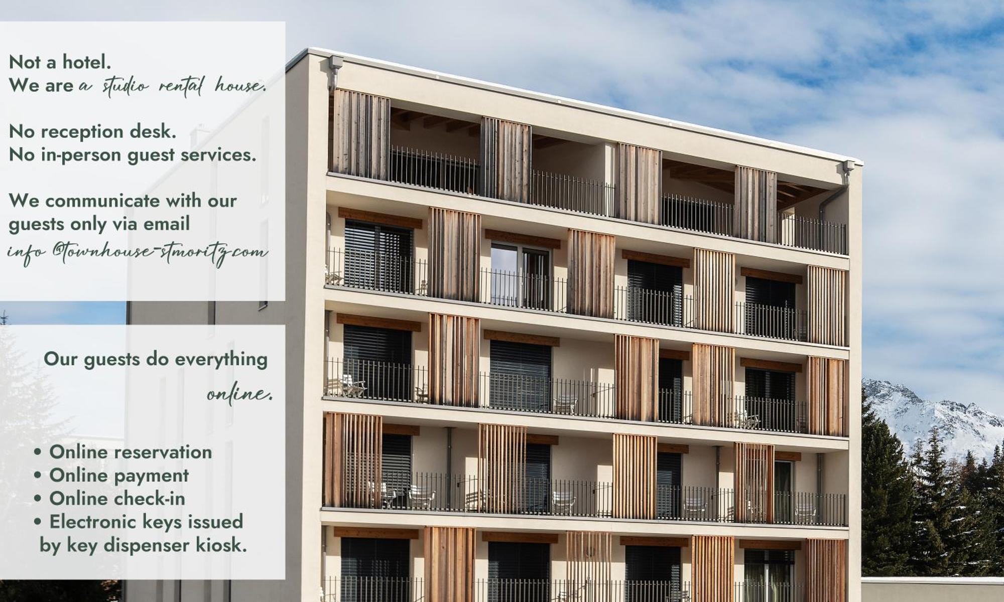 Apartmán Townhouse N26 Svatý Mořic Exteriér fotografie